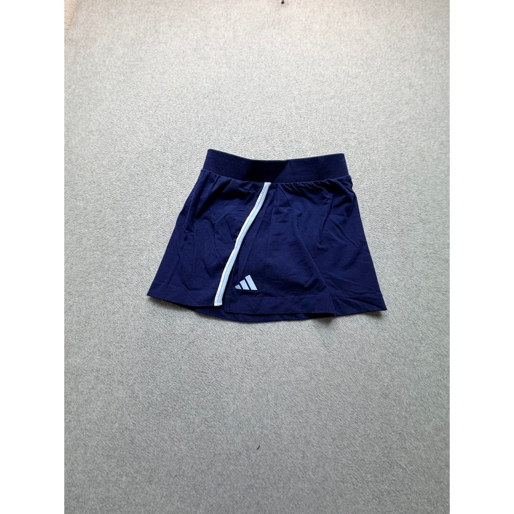 Adidas Navy Blue Athletic Skort Women XS Tennis Golf Skirt with Built-in Shorts